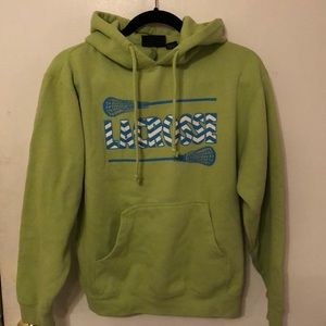Girls Lacrosse Hoodie Sweatshirt XXS